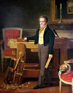 Portret przypuszczalnie to Alfred de La Chaussee